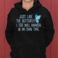 Butterfly Watching Flying Insect Entomologist Entomology Women Hoodie