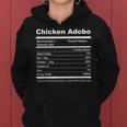 Chicken Adobo Nutrition Facts Filipino Pride Women Hoodie