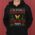 Christmas Butterfly Watching Team Butterfly Lover Xmas Women Hoodie