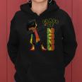 Class Of 2023 Graduation Dabbing African American Girl Women Hoodie