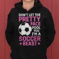 Cool Soccer For N Girls Soccer Lover Player Sports Women Hoodie