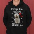 Coton De Tulear Mom Cute Puppy Dog Lovers Women Hoodie