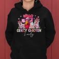 Crazy Chicken Lady Girls Chickens Lover Women Hoodie