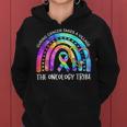 Curing Cancer Takes A Village The Oncology Tribe Nurse Team Women Hoodie