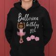 Cute Ballerina Ballet Birthday African American Girls Women Hoodie