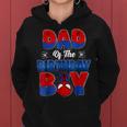 Dad And Mom Birthday Boy Spider Family Matching Women Hoodie