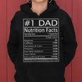 Dad Nutrition Facts Happy Father's Day Matching Proud Dad Women Hoodie