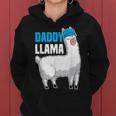 Daddy Llama Bester Papa Aller Zeiten Dada Father's Day Kapuzenpullover für Damen