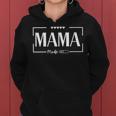 Damen Mama-Modus Auf Lustigenintage-Muttertags-S Mit-Ausschnitt Kapuzenpullover für Damen