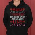 Damen Muttertagsgeschenk Mama Muttertag Spruch Beste Mutti & Mami Mit-Ausschnitt Kapuzenpullover für Damen