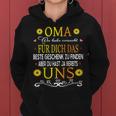 Damen Muttertagsgeschenk Mama Muttertag Spruch Oma Raglan Kapuzenpullover für Damen