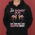 Damen Team Braut Outfit Jga Frauen Junggesellinnenabschied Kapuzenpullover für Damen