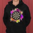 Dart Player Women's Dartboard Dartboard Retro Kapuzenpullover für Damen