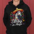 Derby De Mayo For Horse Racing Mexican Women Hoodie