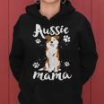 Dog Mama For Australian Shepherd Aussie Mom Kapuzenpullover für Damen