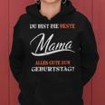 Du Bist Die Beste Mama Alles Gute Zum Geburtstag You Kapuzenpullover für Damen