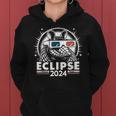 Eclipse 2024 Totally Texas Armadillo Eclipse Women Hoodie