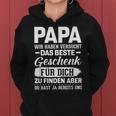 Family Papa Beste Geschenk Hast Du Schon Son Daughter Kapuzenpullover für Damen