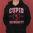 Faux Sequin Cupid University Happy Valentine’S Day Boy Girl Women Hoodie