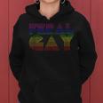 Feral Gay Lgbt Gay Bi Pan Trans Pride Meme Rainbow Flag Women Hoodie