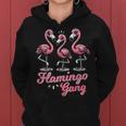 Flamingo Gang Lustiges Flamingo Urlaubs Und Jga Kapuzenpullover für Damen