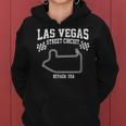 Formula Racing Las Vegas Street Circuit 2023 Nevada Race Car Women Hoodie