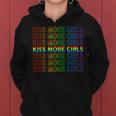 Gay Lesbian Pride Lgbt Kiss More Girls Feminist Pride Women Hoodie