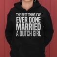 Married A Dutch Girl Netherlands Bride Women Hoodie