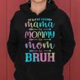 For Mom And Son Bruh Women Hoodie