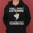 Tornado For Hurricane Weather Chaser Women Hoodie