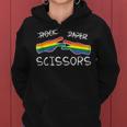 Gay Lesbian Rock Paper Scissors Fun Rainbow Pride Lgbt Women Women Hoodie