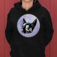 Gothic Cats Full Moon Aesthetic Vaporwave Women Hoodie