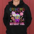 Grandma Of The Birthday Girl Candyland Candy Birthday Women Hoodie
