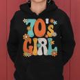 Groovy 70S Girl Hippie Theme Party Outfit 70S Costume Women Women Hoodie