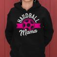 Handball Mama Sports Player Hanballer Woman Women's Kapuzenpullover für Damen