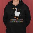 Heterosexuality In This Economy Lgbt Pride Goose Rainbow Women Hoodie