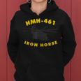 Hmh-461 Iron Horse Ch-53 Super Stallion Helicopter Women Hoodie