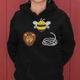 Hose Bee Lion Bee Lover Beekeeper Women Hoodie