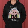 Hot Girls Go To Therapy Women Hoodie