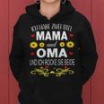 Ich Habe Zwei Titel Mama & Oma Muttertag Oma Geschenk Spruch Kapuzenpullover für Damen