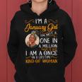 I'm A January Girl Black Capricorn Birthday Women Hoodie