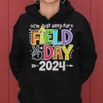 I'm Just Here For Field Day 2024 Fun Day Field Trip Boy Girl Women Hoodie