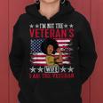 I'm Not The Veteran's Wife I'm The Veteran Day Patriotic Women Hoodie