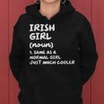 Irish Girl Definition Ireland Women Hoodie