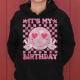 It's My Birthday Ns Girls Kid Birthday Party Flower Women Hoodie