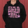 Its Me Hi Im Mom And Dad Birthday Girl Music Family Matching Women Hoodie