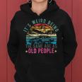 It's Weird Being The Same Age As Old People Vintage Women Hoodie
