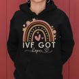 Ivf Got Hope Ivf Suprises For Vintage Rainbow Women Hoodie