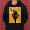 Japanese Ghost Samurai Vintage Fighter Women Hoodie