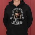 Jesus The Ultimate Deadlifter Christian Gym Women Hoodie